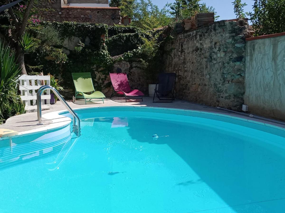 Belle Maison De Caractere Dans Village Et Sa Piscine Privee 7 Pers- 3 Chambres - 12 Rue Emile Zola Millas Екстериор снимка